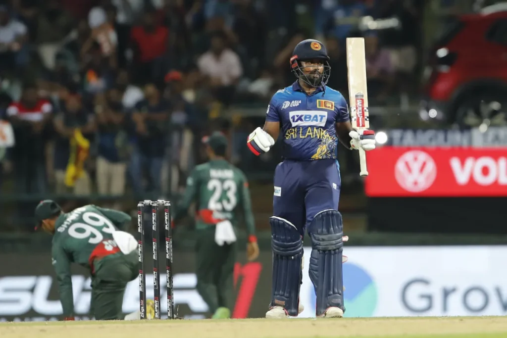 Charith Asalanka Powers SL against BAN in 2nd Asia Cup Match