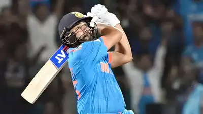 Rohit Sharma breaks Chris Gayle’s record for most sixes in international cricket with 554th maximum