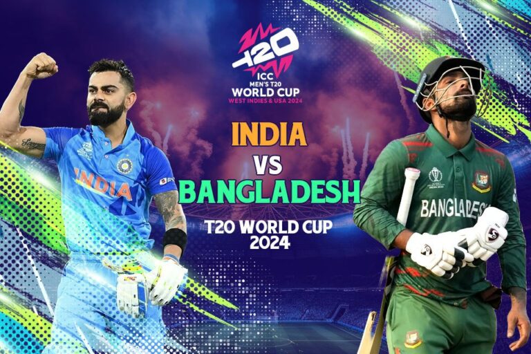 India vs Bangladesh T20 World Cup 2024